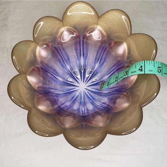 Vintage lotus flower bowl - Picture 7 of 9